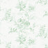 Tea Rose Toile fabric in Leaf color - pattern number 2026103.30.0 - by Lee Jofa in the Hinton Hill collection