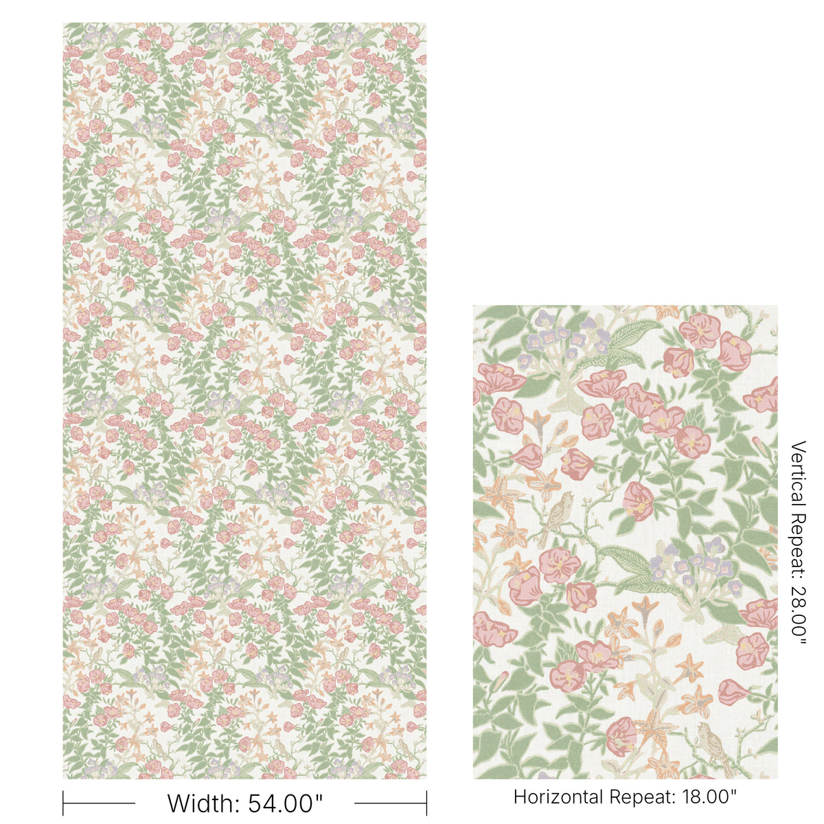 Plumeria Print fabric in Rose color - pattern number 2026104.73.0 - by Lee Jofa in the Hinton Hill collection
