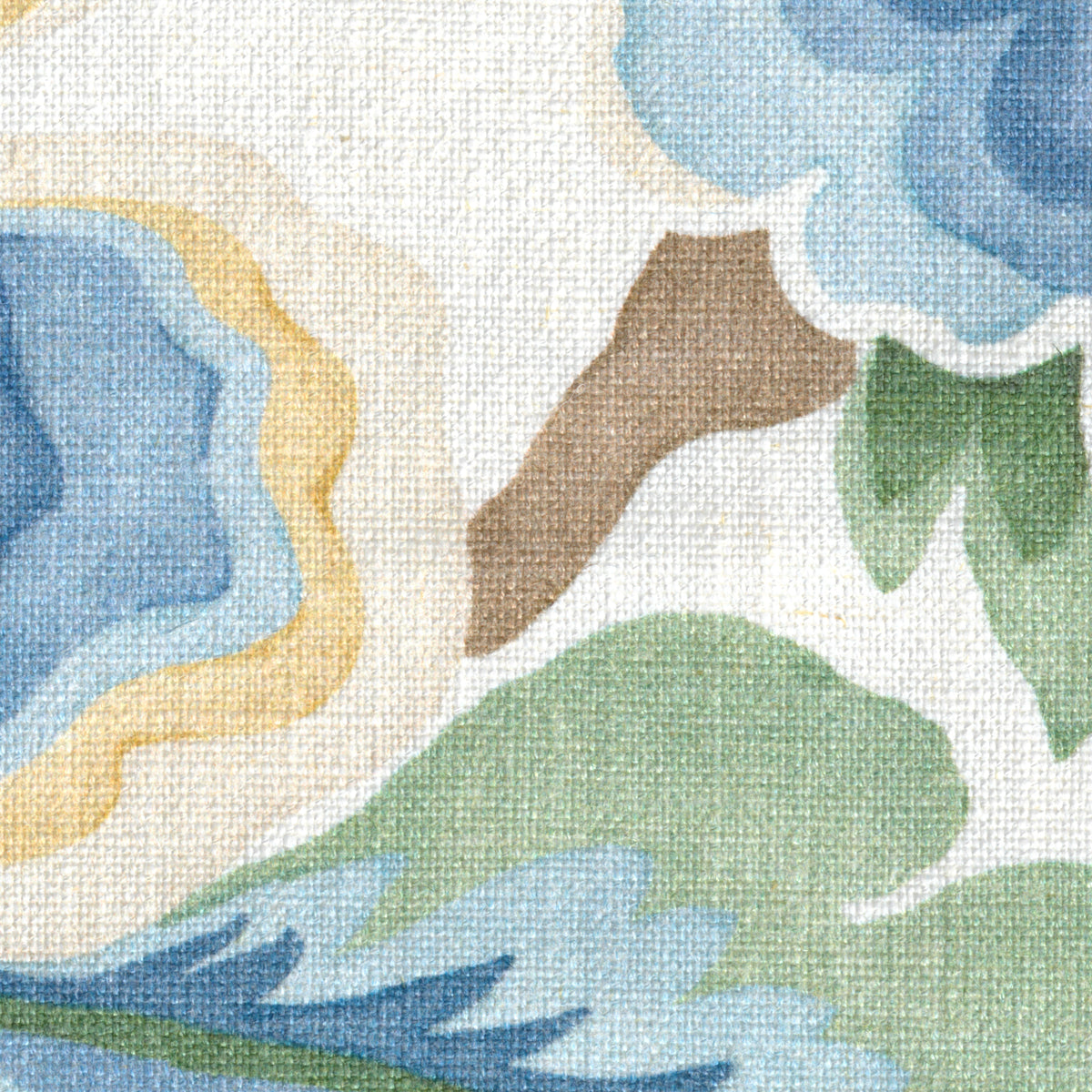 Bloomfield Print fabric in Seaside color - pattern number 2026106.54.0 - by Lee Jofa in the Hinton Hill collection