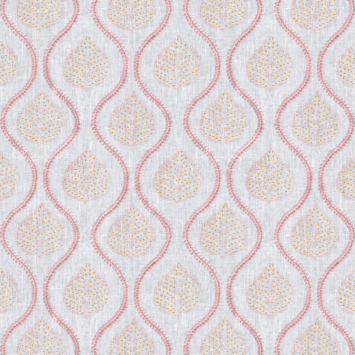 Elsie Print fabric in Pink color - pattern number 2026107.716.0 - by Lee Jofa in the Hinton Hill collection