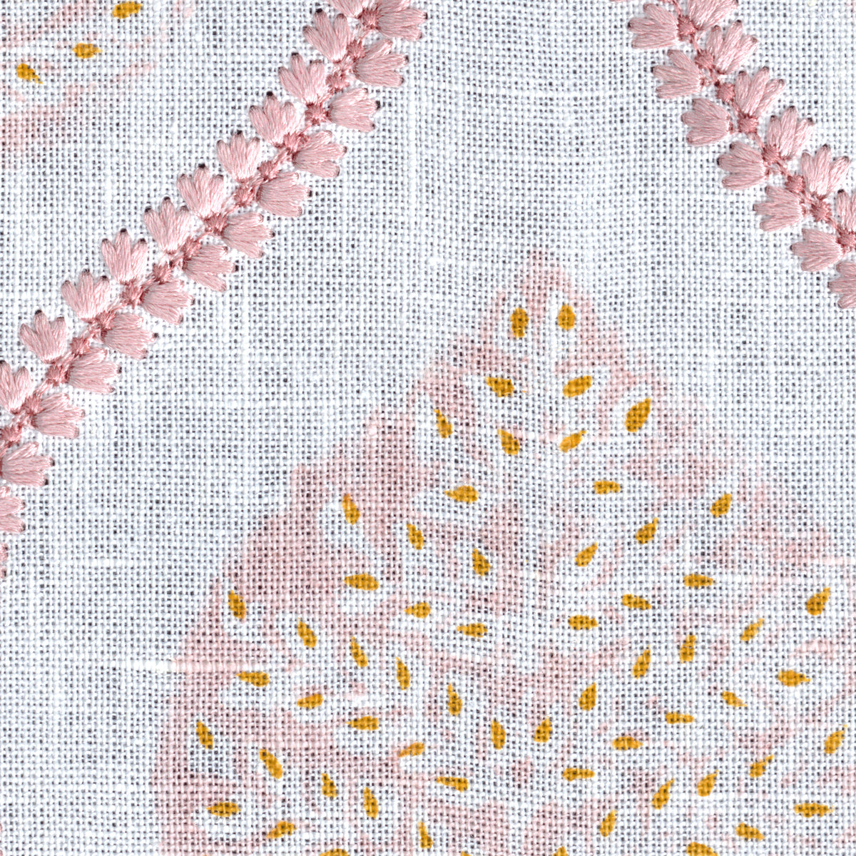 Elsie Print fabric in Pink color - pattern number 2026107.716.0 - by Lee Jofa in the Hinton Hill collection