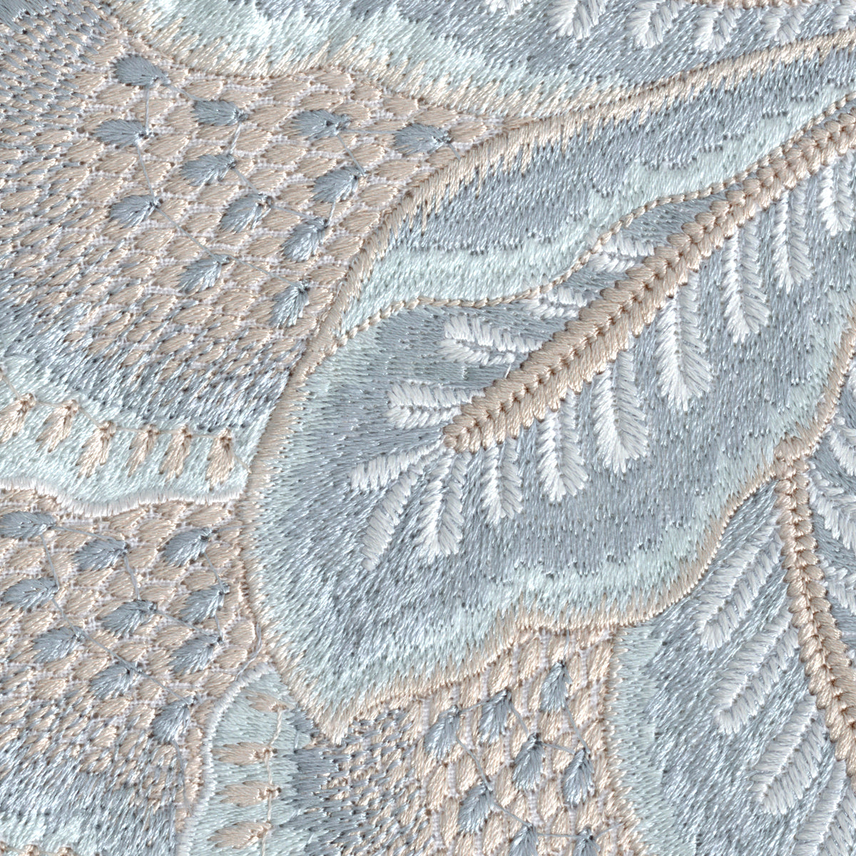 Hinton Hill Emb fabric in Spa color - pattern number 2026108.153.0 - by Lee Jofa in the Hinton Hill collection