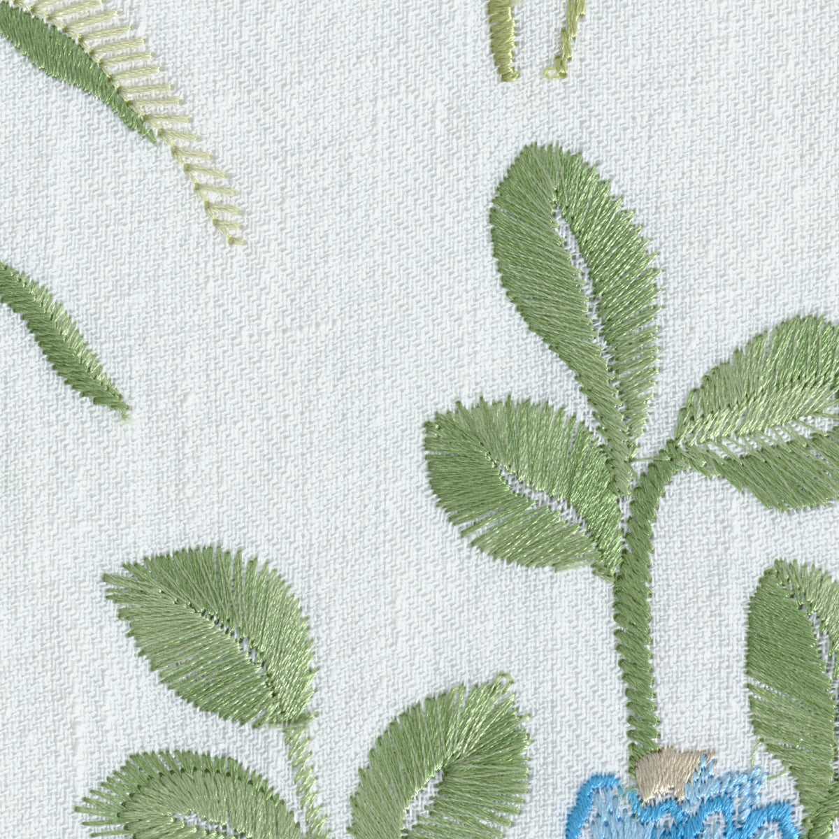 Gladwyn Emb fabric in Spring color - pattern number 2026109.340.0 - by Lee Jofa in the Hinton Hill collection