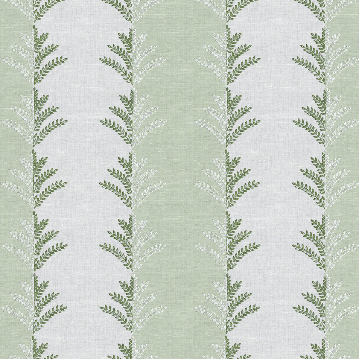 Filaree Emb fabric in Leaf color - pattern number 2026110.30.0 - by Lee Jofa in the Hinton Hill collection