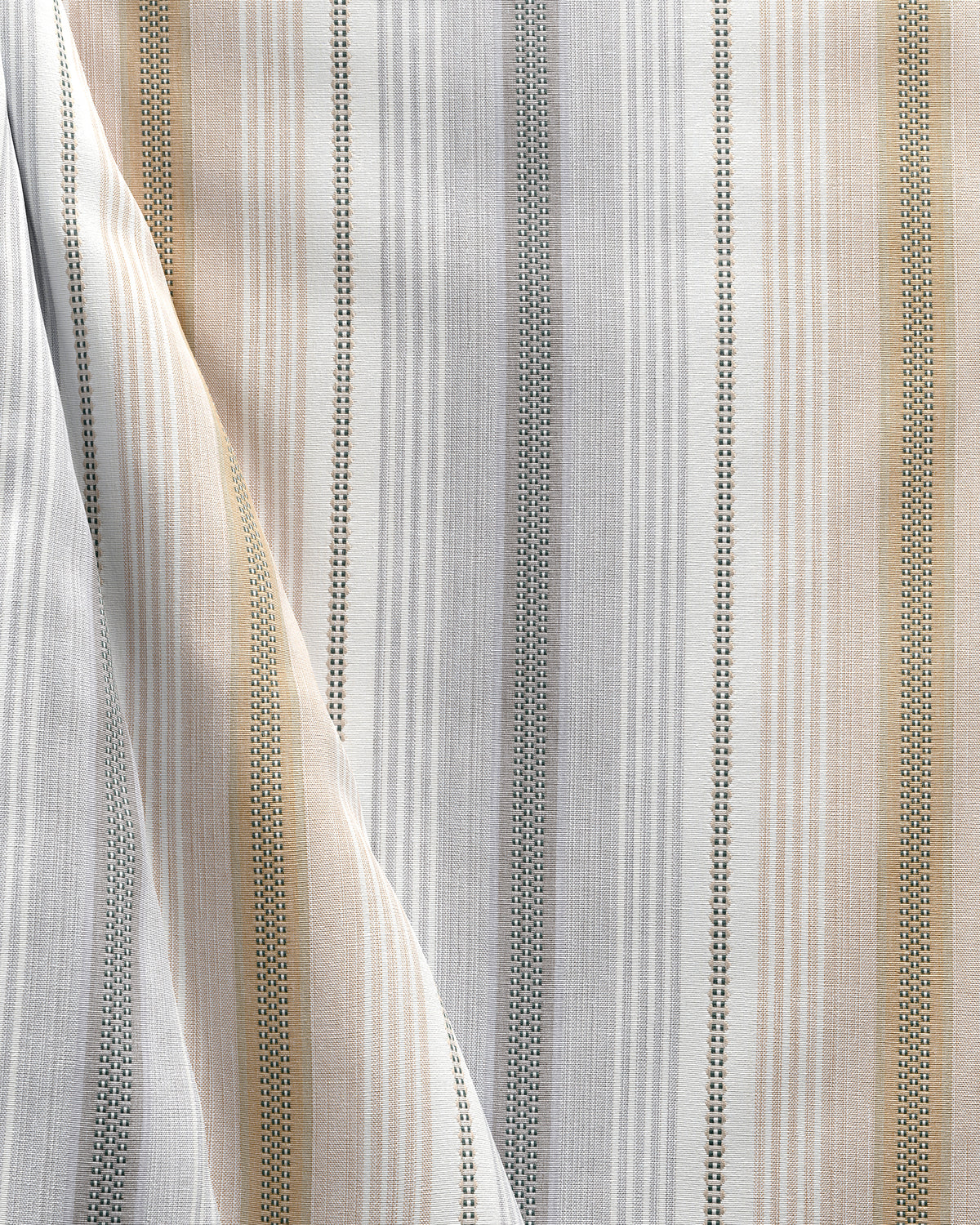 Elowen Stripe fabric in Dune color - pattern number 2026111.1611.0 - by Lee Jofa in the Hinton Hill collection