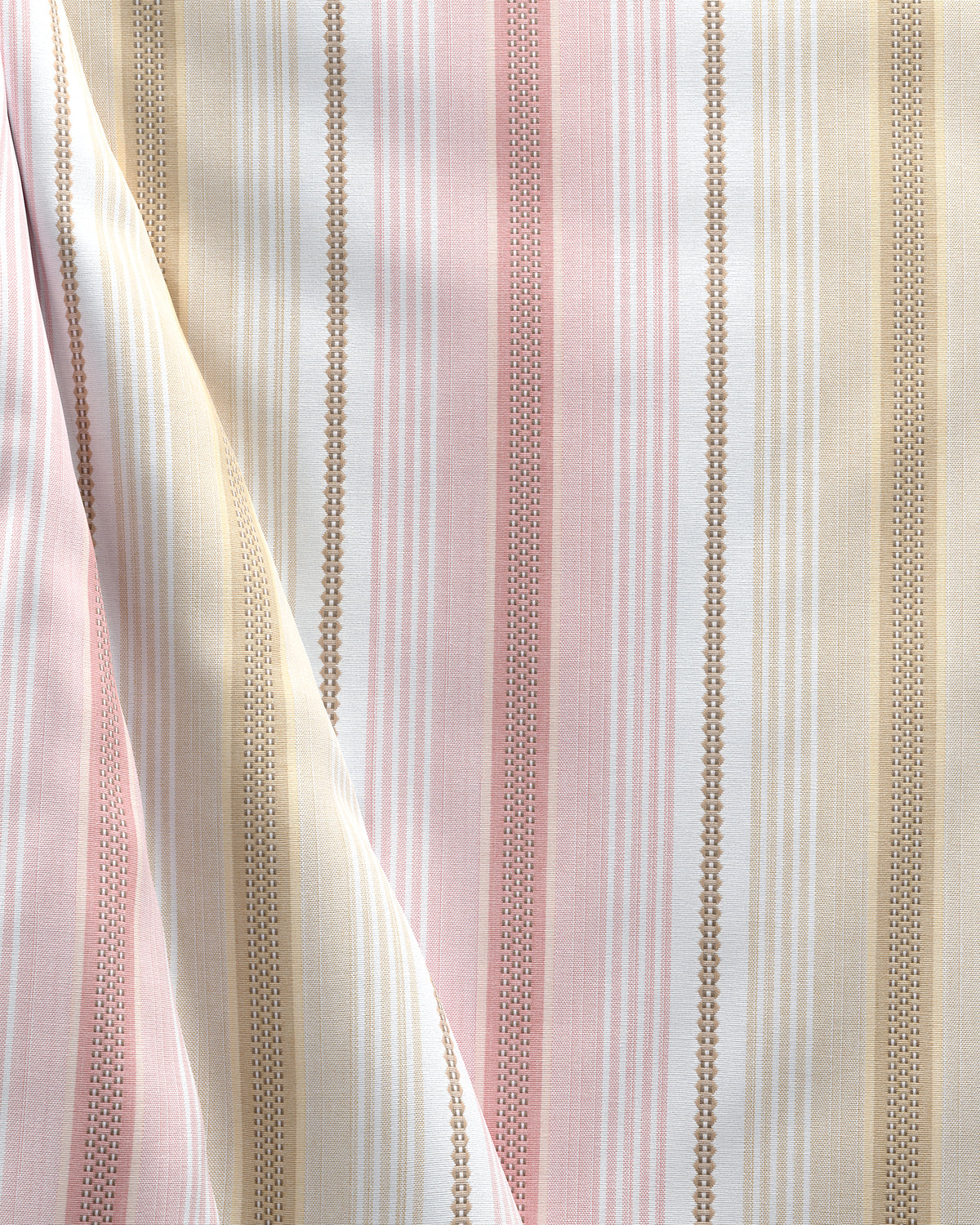 Elowen Stripe fabric in Rose color - pattern number 2026111.716.0 - by Lee Jofa in the Hinton Hill collection
