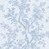 Camellia Toile fabric in Sky color - pattern number 2026131.15.0 - by Lee Jofa in the Gracie Gardens collection