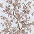 Camellia Toile fabric in Brown color - pattern number 2026131.61.0 - by Lee Jofa in the Gracie Gardens collection