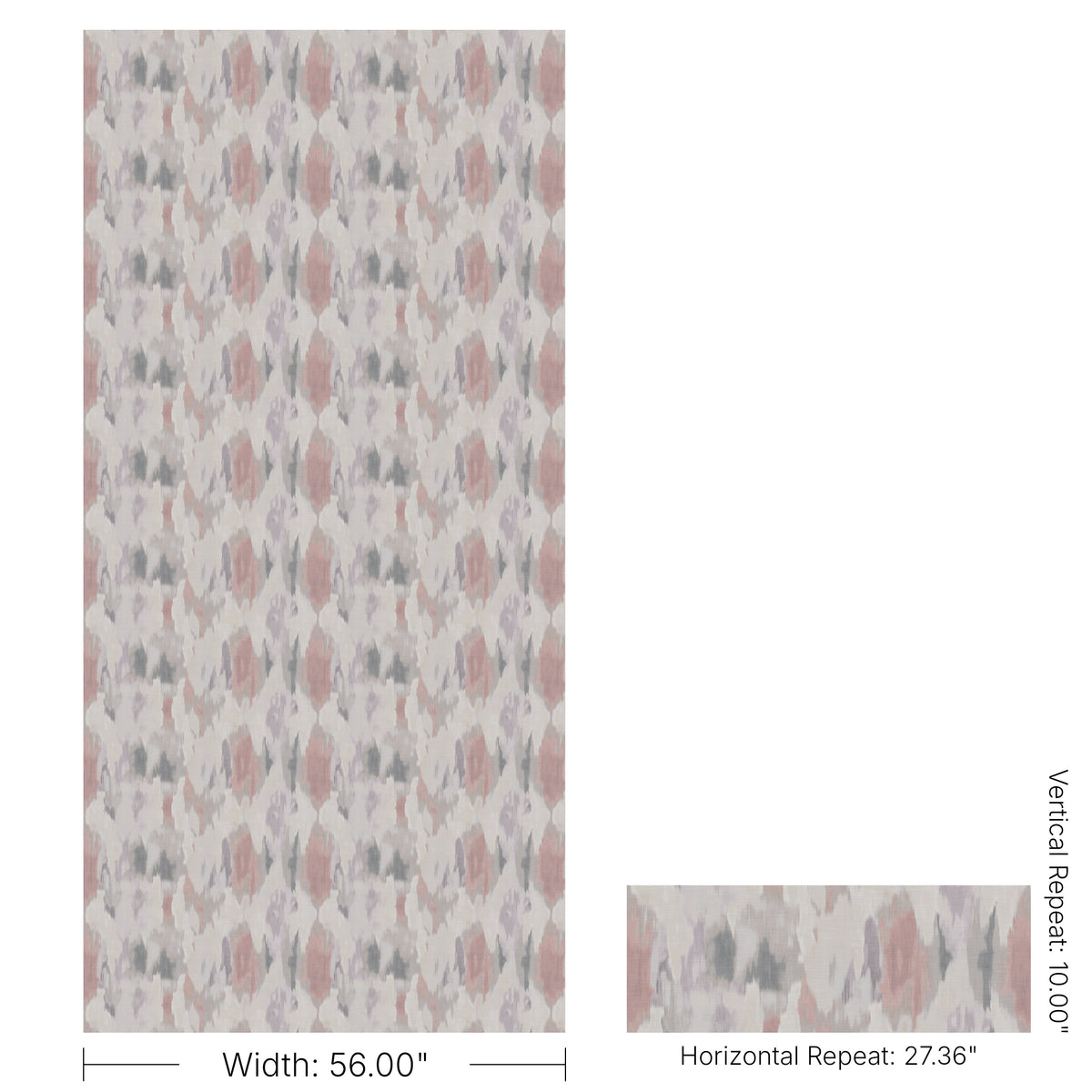 Claude Ikat fabric in Fall color - pattern number 2026132.1711.0 - by Lee Jofa in the Gracie Gardens collection