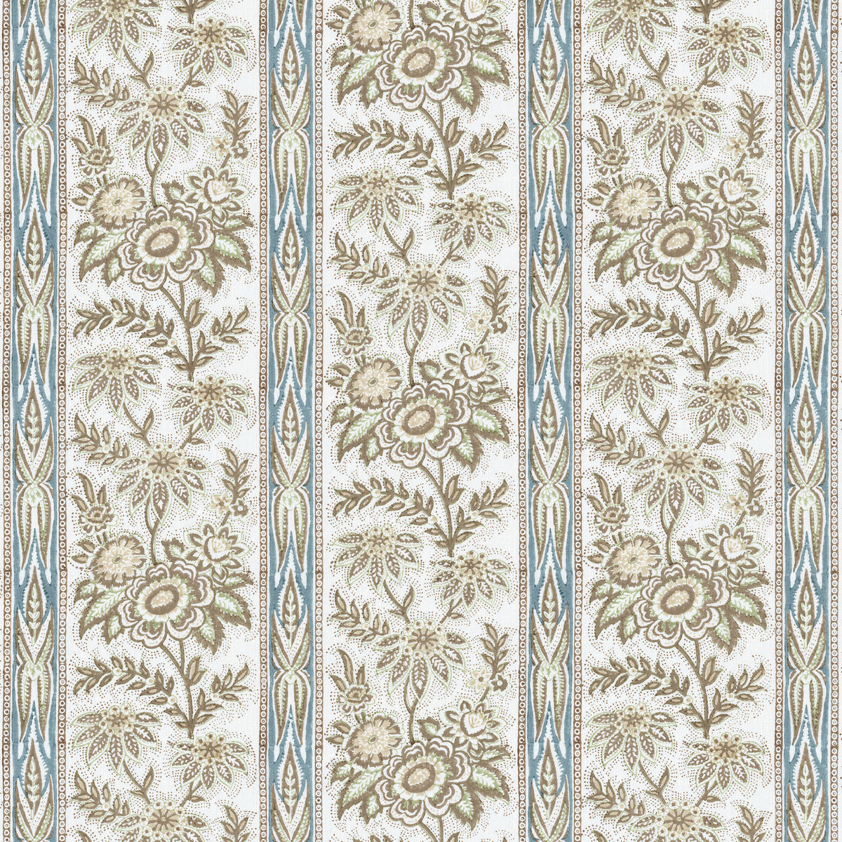 Margaux Print fabric in Moss color - pattern number 2026133.315.0 - by Lee Jofa in the Gracie Gardens collection