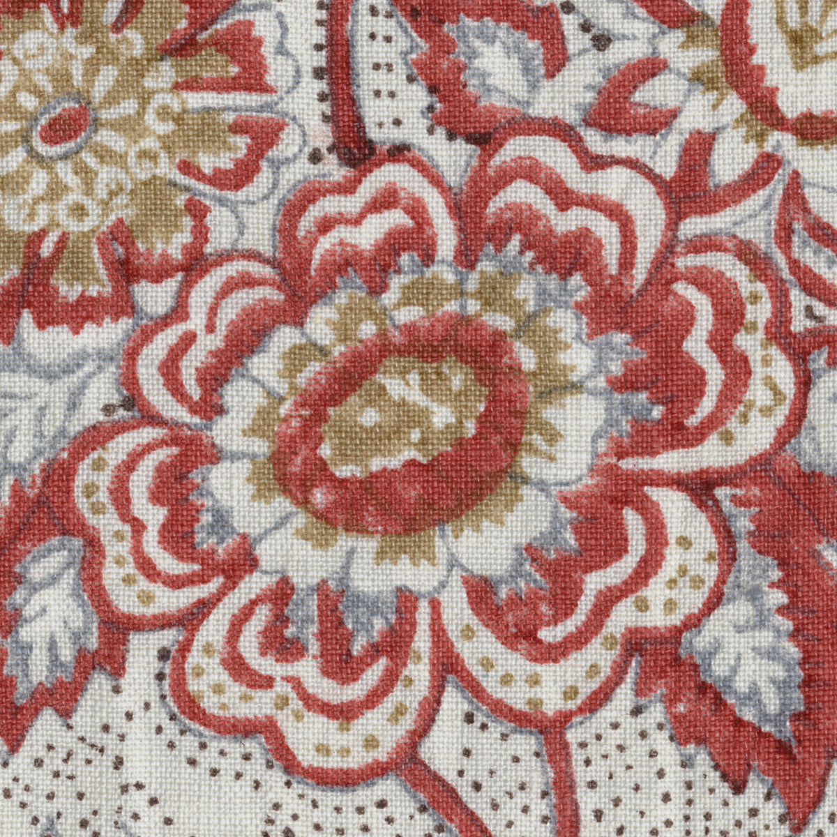 Margaux Print fabric in Brick color - pattern number 2026133.924.0 - by Lee Jofa in the Gracie Gardens collection