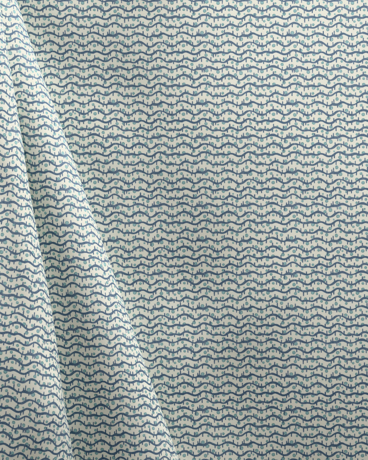 Seedling Print fabric in Ocean color - pattern number 2026134.513.0 - by Lee Jofa in the Gracie Gardens collection