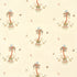 Royal Poinciana Hand Embroidery fabric in multi on creme color - pattern number 22140 - by Schumacher in the Perennial Favorites collection