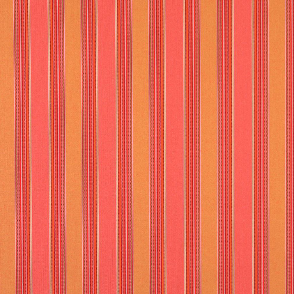 Multi Stripe fabric in coral color - pattern number 2490 - by Charlotte in the All Seasons collection