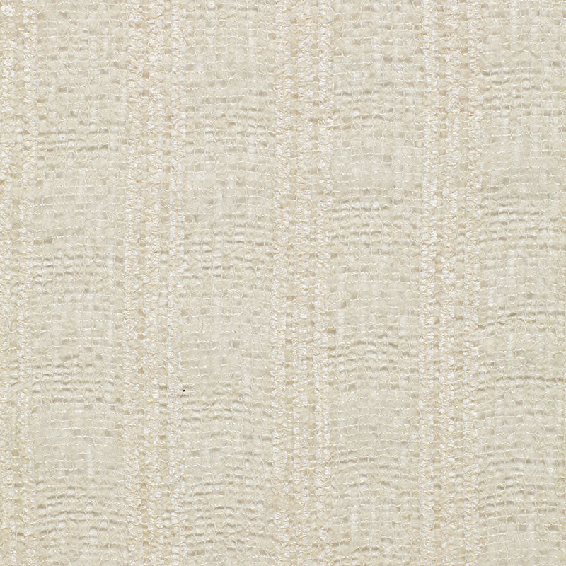 Wool &amp; Mohair Stripe fabric in cream color - pattern number 2611530 - by Schumacher in the Essentials: Sheers &amp; Casements II collection
