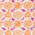 Katsugi fabric in tangerine and berry color - pattern number 2620936 - by Schumacher in the Exuberant Prints collection