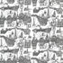 Views Of Paris fabric in black on white color - pattern number 2628830 - by Schumacher in the Exuberant Prints collection