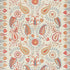 Lakai Printed Embroidery fabric in ivory color - pattern number 2643360 - by Schumacher in the Classic Prints collection