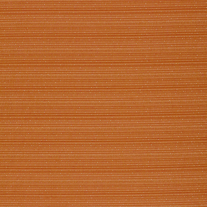 Sparkle Strie fabric in tangerine color - pattern number 2643710 - by Schumacher in the Opulent Textures collection