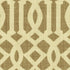 Imperial Trellis fabric in natural coffee color - pattern number 2643761 - by Schumacher in the Print Happy collection