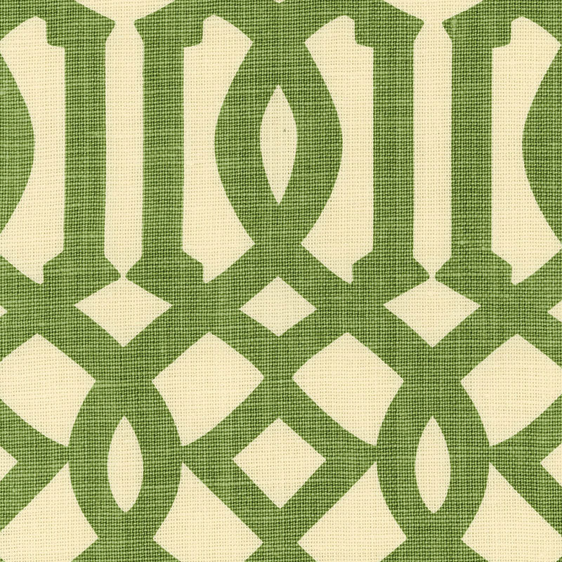 Imperial Trellis fabric in treillage ivory color - pattern number 2643763 - by Schumacher in the Print Happy collection