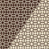 Emerald Cut fabric in mink and ivory color - pattern number 2643901 - by Schumacher in the Tessera collection