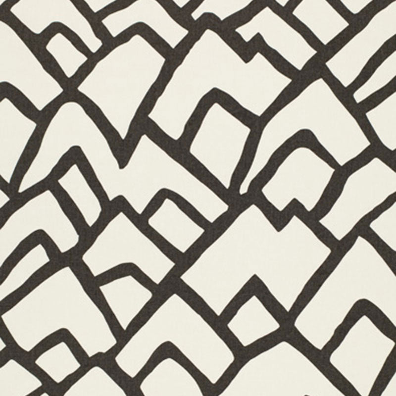 Zimba fabric in charcoal color - pattern number 2644330 - by Schumacher in the Good Vibrations collection