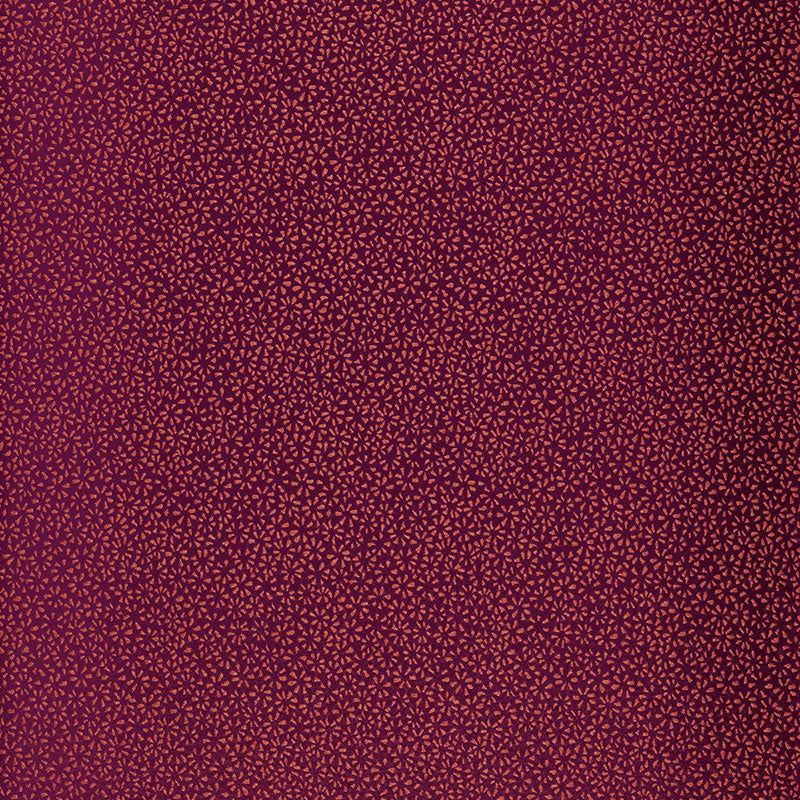 Kyousha Silk fabric in lacquer color - pattern number 2644520 - by Schumacher in the Modern Glamour collection