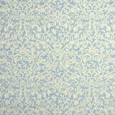 Revered fabric in true blue color - pattern 29261.1615.0 - by Kravet Design
