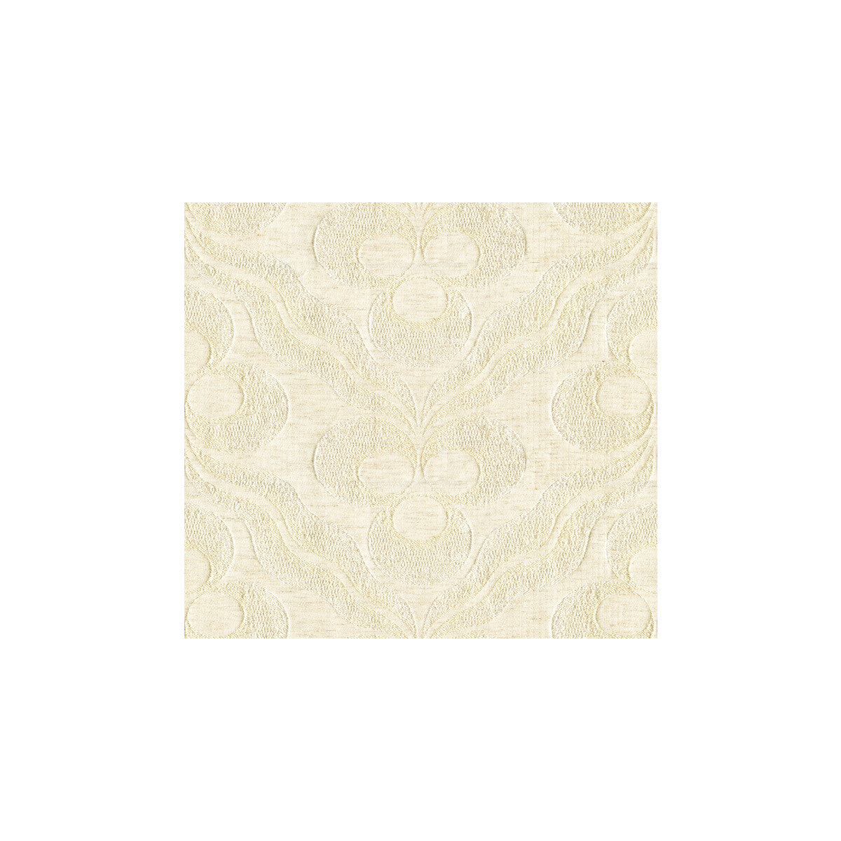 Topkapi Spot fabric in blanc color - pattern 30175.1.0 - by Kravet Couture in the Modern Colors II collection