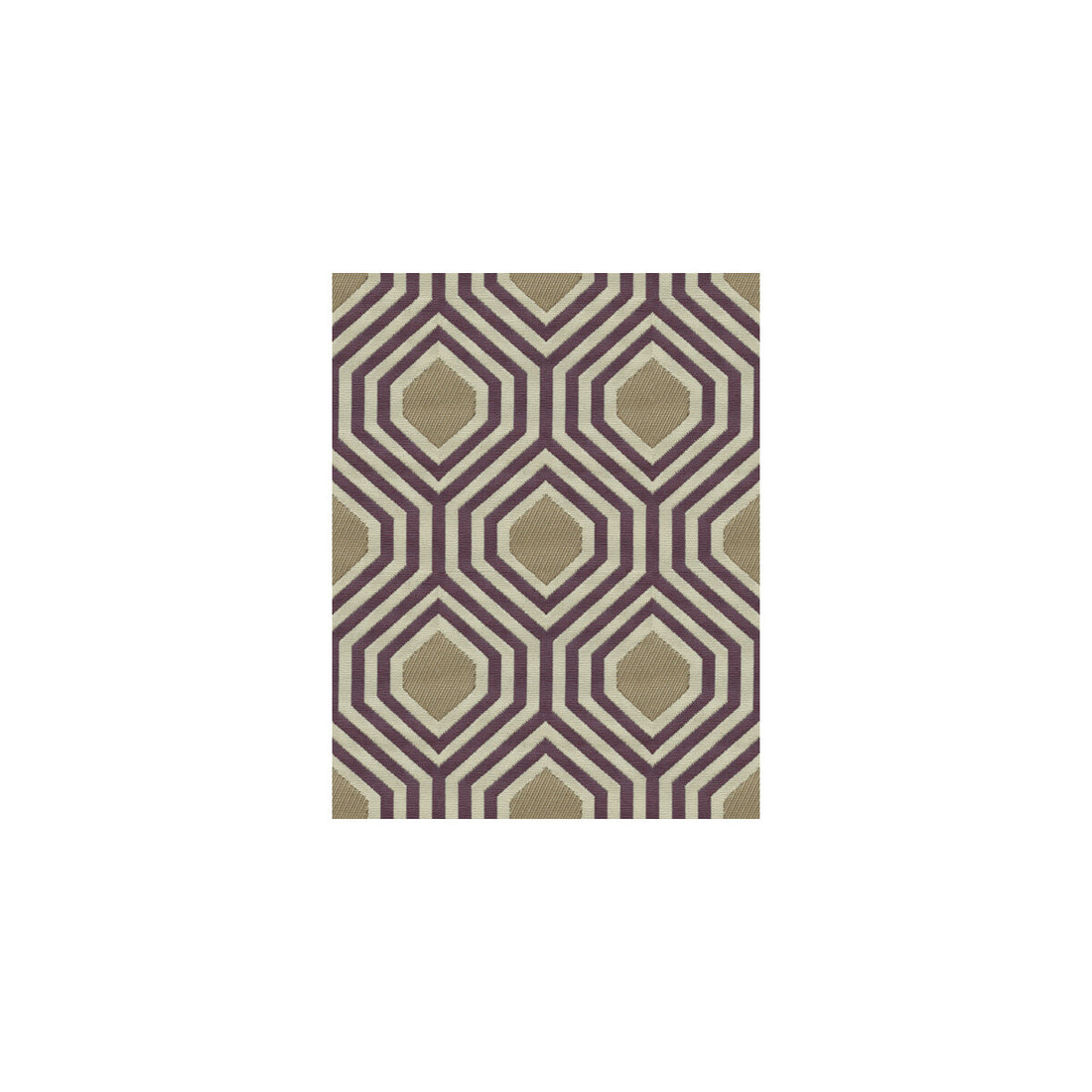 Galvani fabric in raisin color - pattern 31496.1610.0 - by Kravet Design