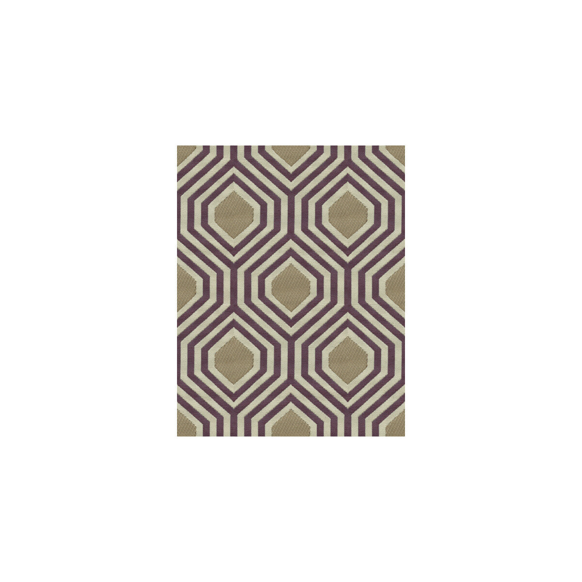 Galvani fabric in raisin color - pattern 31496.1610.0 - by Kravet Design