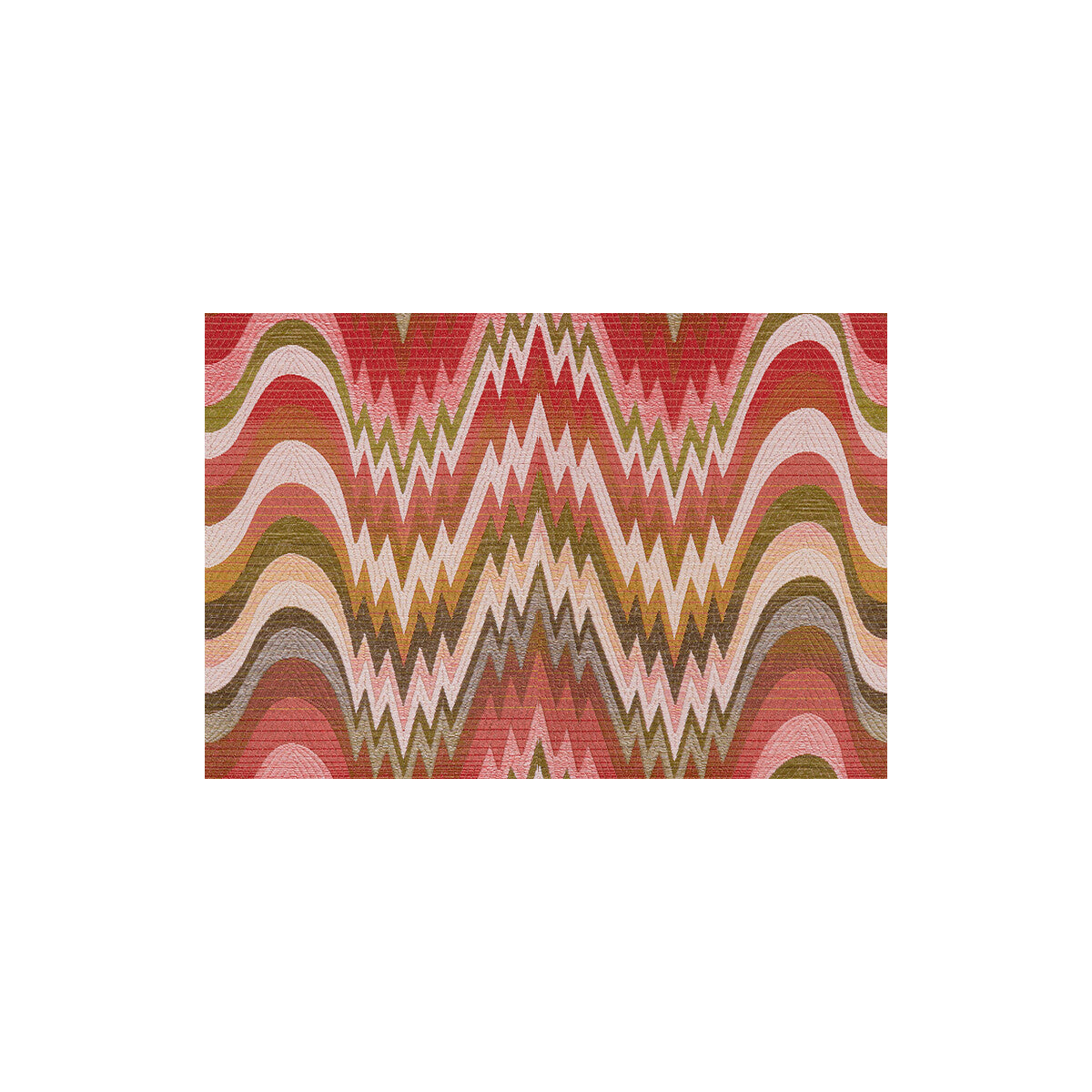 Acid Palm fabric in watermelon color - pattern 32503.7.0 - by Kravet Design in the Jonathan Adler Utopia collection