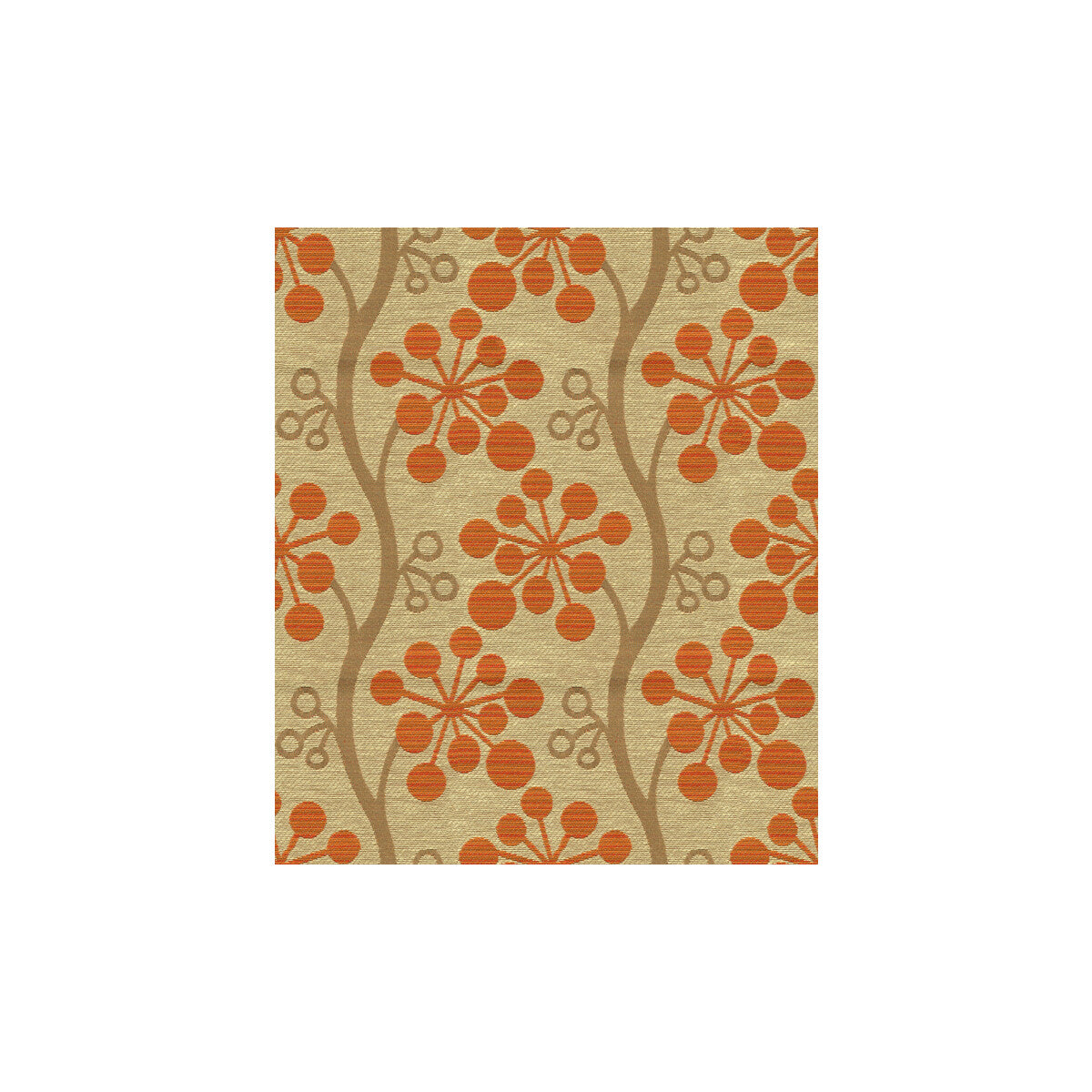 Day Dreamer fabric in mandarin color - pattern 32896.1612.0 - by Kravet Contract in the Contract Gis collection