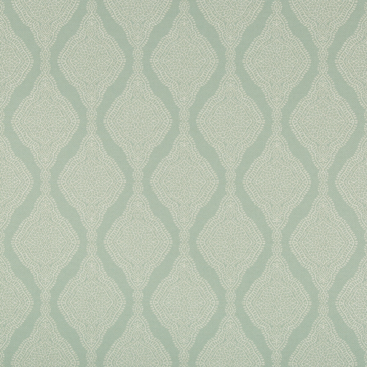 Liliana fabric in sea green color - pattern 32935.13.0 - by Kravet Contract in the Gis Crypton collection