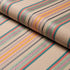 Wellington Stripe fabric in natural on multi color - pattern number 3322026 - by Schumacher in the Bohemia collection