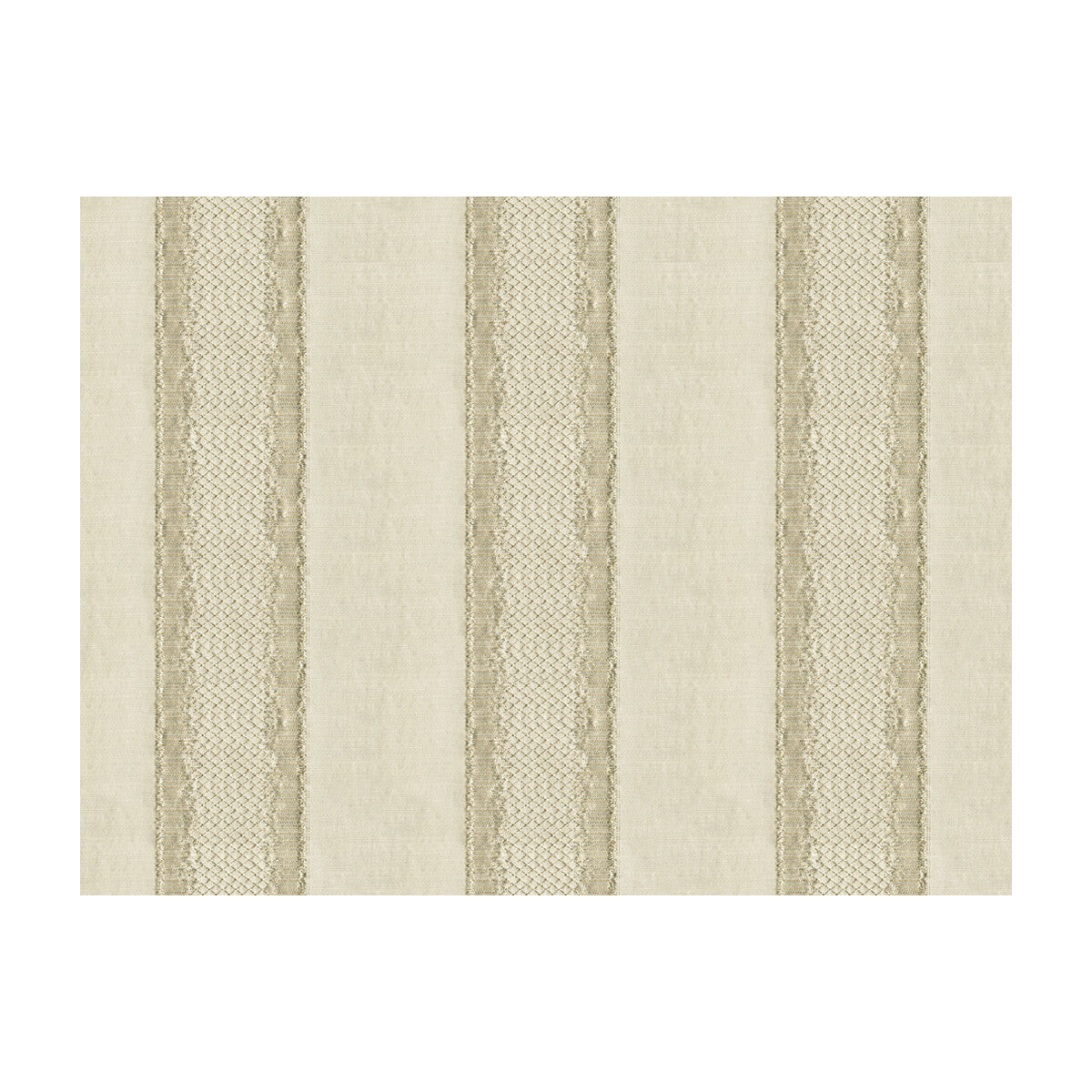 Gilded Stripe fabric in champagne color - pattern 33279.1.0 - by Kravet Couture in the Modern Luxe collection