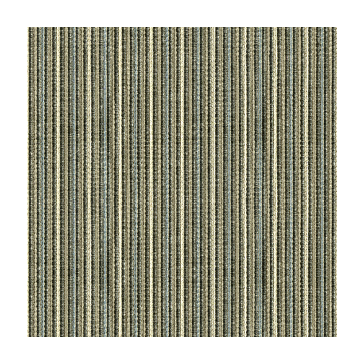 Inlet Stripe fabric in pearl gray color - pattern 33497.1511.0 - by Kravet Design in the Waterworks II collection
