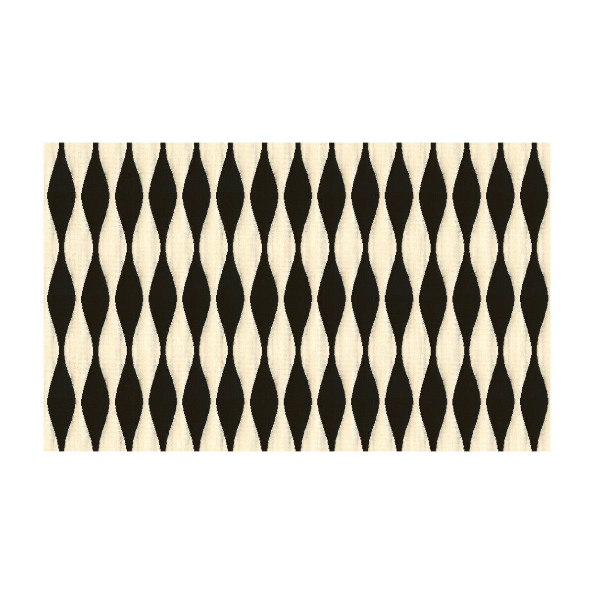Bayamo fabric in licorice color - pattern 33651.81.0 - by Kravet Contract in the Jonathan Adler Clarity collection