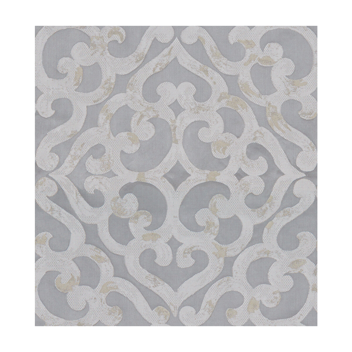 Kurrajong fabric in silver color - pattern 33799.106.0 - by Kravet Design in the Candice Olson collection