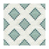 Diamondots fabric in turquoise color - pattern 34267.1516.0 - by Kravet Basics in the Sarah Richardson Harmony collection