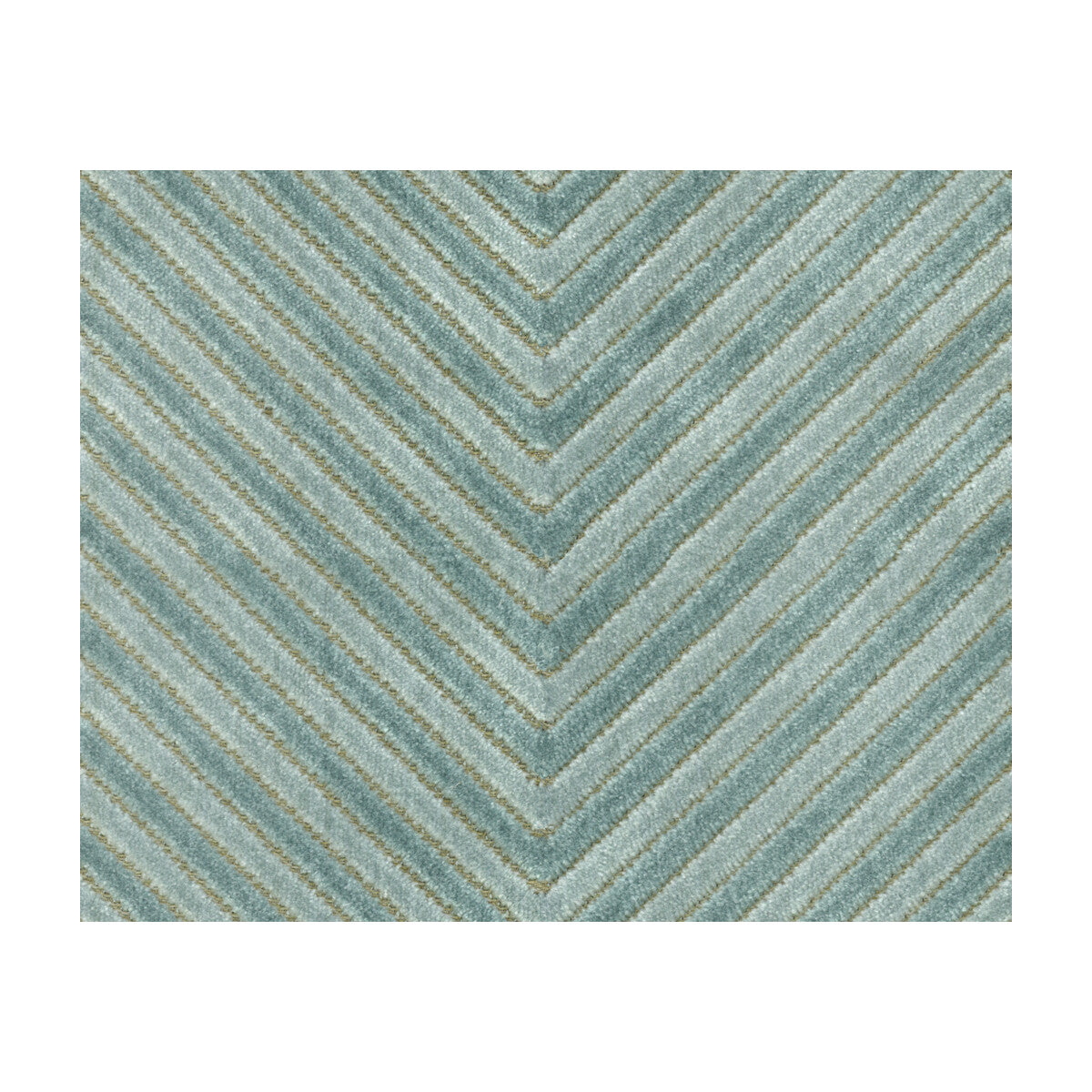 Zigandzag fabric in aqua color - pattern 34272.35.0 - by Kravet Basics in the Sarah Richardson Harmony collection