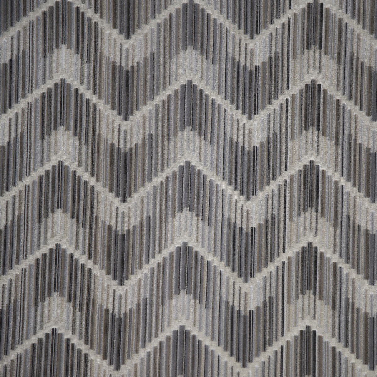 Highs And Lows fabric in silver color - pattern 34553.1611.0 - by Kravet Couture in the Modern Colors-Sojourn Collection collection