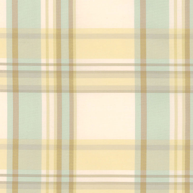 Birmingham Silk Plaid fabric in wheat color - pattern number 3457000 - by Schumacher in the Chroma collection