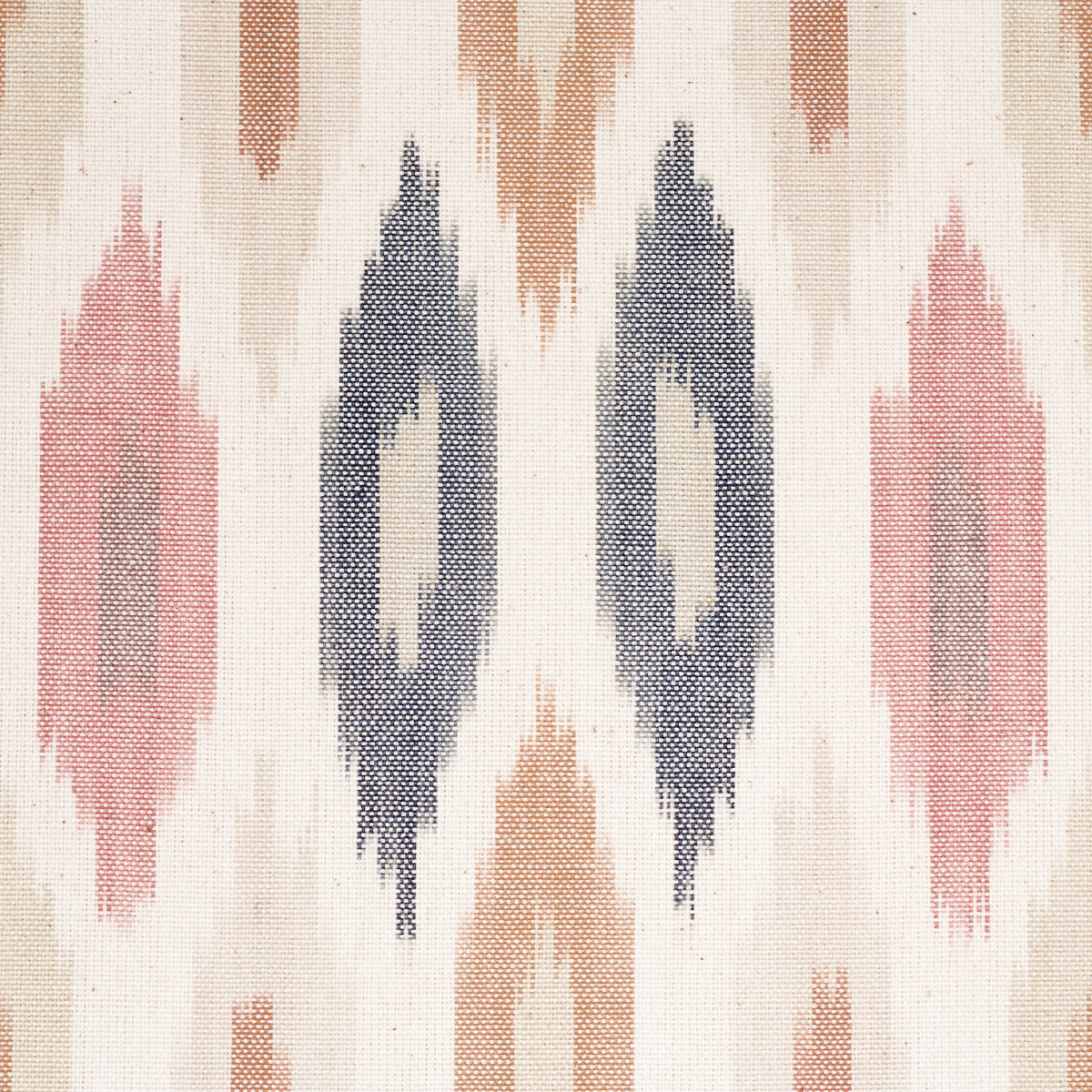 Sunara Ikat fabric in Sedona color - pattern number 3471003 - by Schumacher in the Ashbury collection
