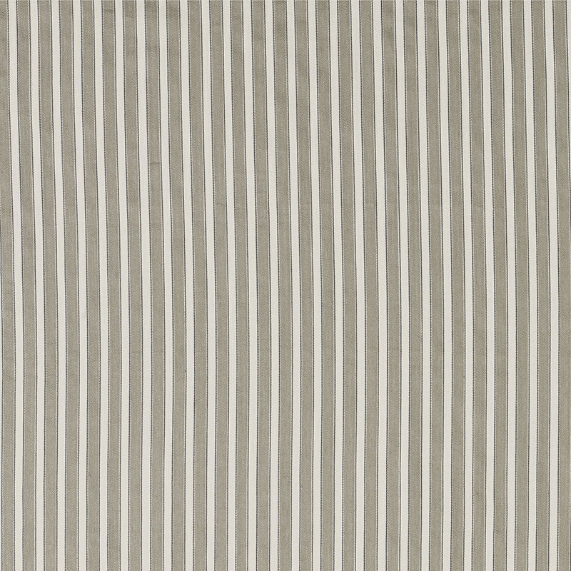 Antique Ticking Stripe fabric in linen color - pattern number 3475006 - by Schumacher in the Country Chic collection