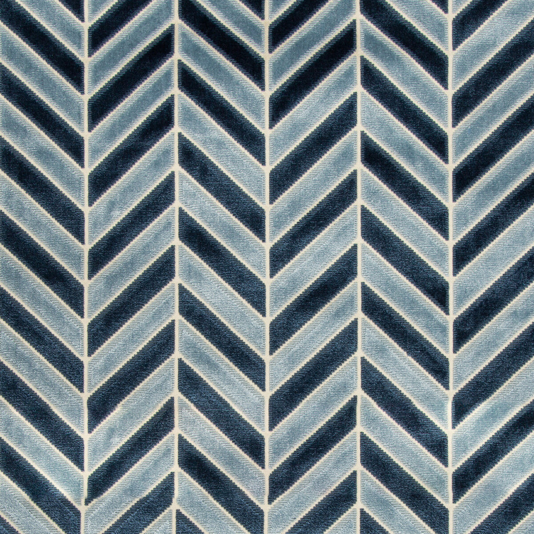 Pinnacle Velvet fabric in navy color - pattern 34779.5.0 - by Kravet Couture in the Artisan Velvets collection