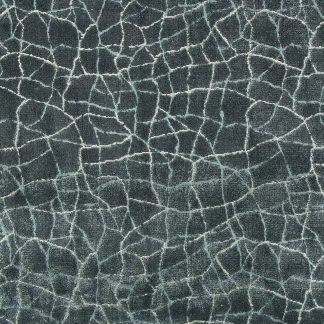 Formation fabric in sea color - pattern 34780.5.0 - by Kravet Couture in the Artisan Velvets collection