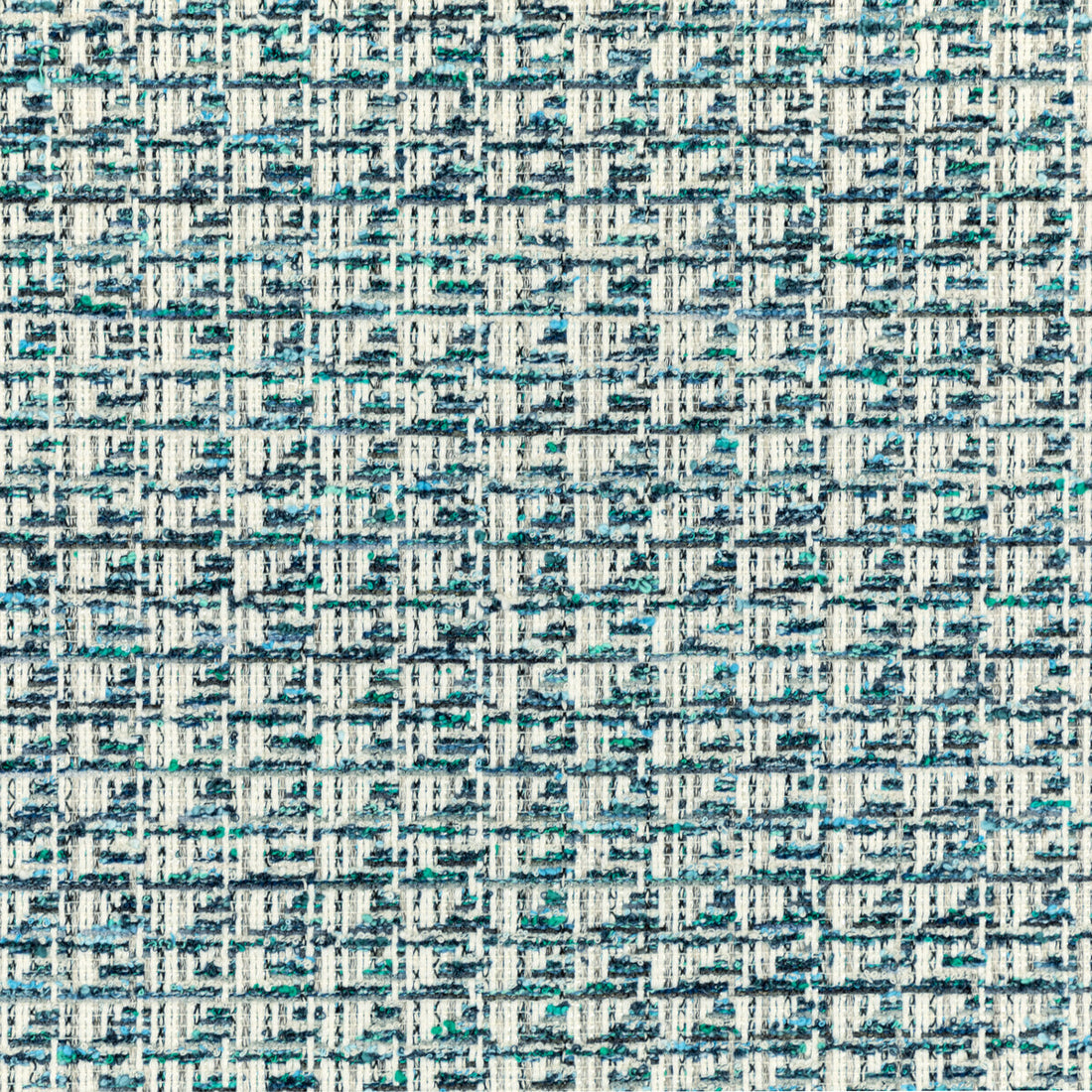 Tweed Jacket fabric in peacock color - pattern 34909.355.0 - by Kravet Couture in the Luxury Textures II collection