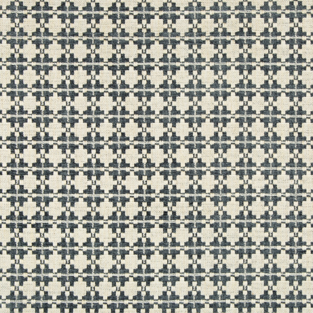 Back In Style fabric in steel color - pattern 34962.516.0 - by Kravet Couture in the Modern Tailor collection
